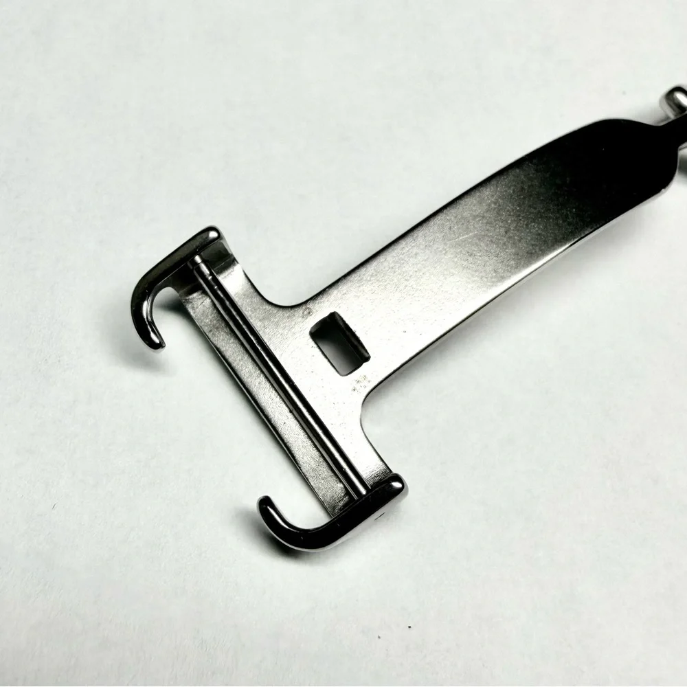 CARTIER Steel 18mm Complete Deployment 0.40TCW Diamond Buckle - Picture 7 of 7